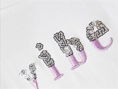 Name It bright white paillet top